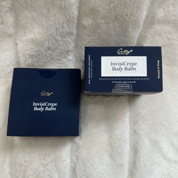 City Beauty InvisiCrepe Body Balm Scented Skin Smoothing Tx  5 oz each lot of 2 - Picture 5 of 7